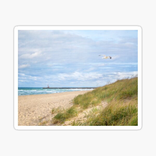 Scusset Beach and Jetty Sticker