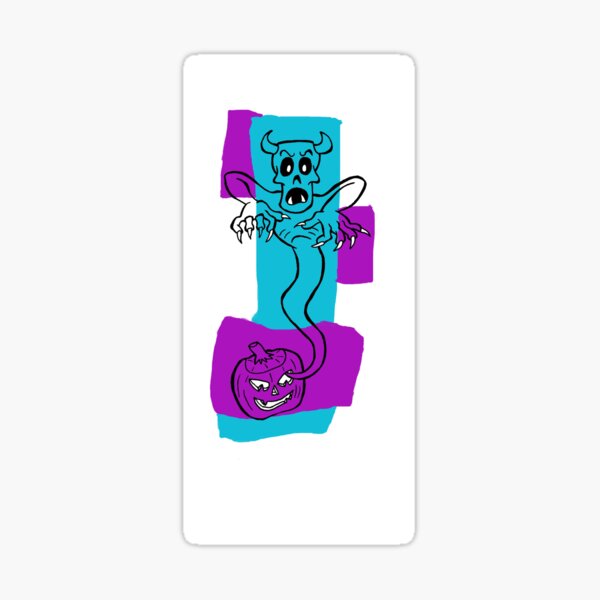 Oddball Ghost Sticker