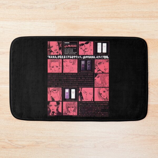 Item preview, Nana The Black Stones, Trapnest and Nana Komatsu Vintage Pink Squares Spread designed and sold by thePeachPit.