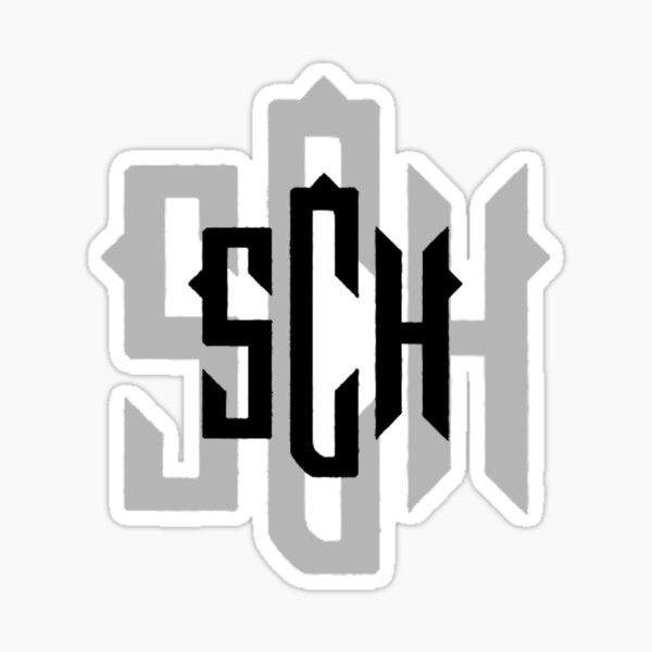 Sch - Logo noir Sticker
