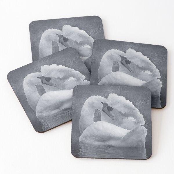 Item preview, Shy Swan with Texture  designed and sold by OkidokiBarlick.