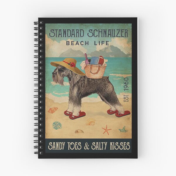 Item preview, Standard Schnauzer Dog Beach Life designed and sold by Douglafa.