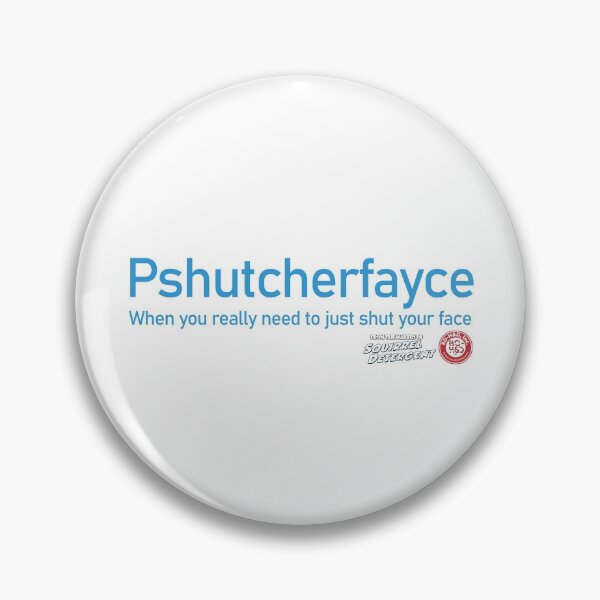 Item preview, Psutcherfayce Logo & Slogan designed and sold by adhdeverything.