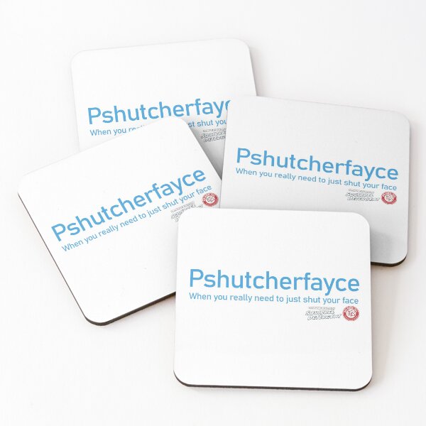 Item preview, Psutcherfayce Logo & Slogan designed and sold by adhdeverything.