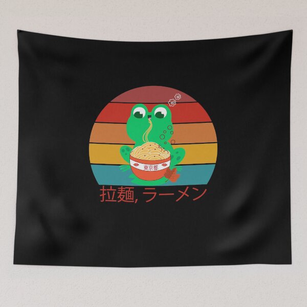 Item preview,   Frog,Leaves Ramen, Funny Croaker Design Gift For Caecilian Lover Boyfriend designed and sold by Rassitni.