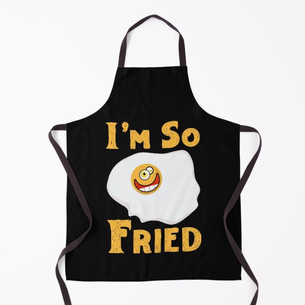 Item preview, I'm So Fried Egg Funny Breakfast Food Stoner Pun designed and sold by TheButtonCrew.