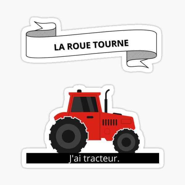 Tractor Wheel Stickers Redbubble