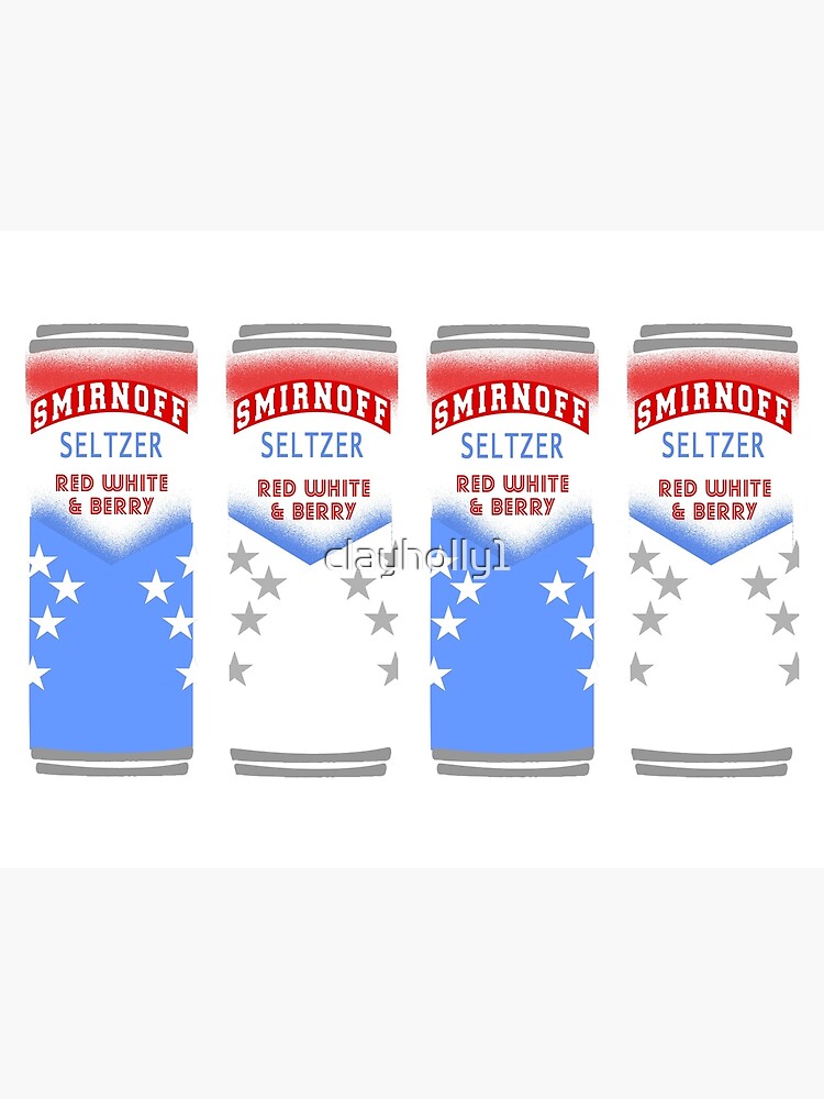 "Smirnoff Seltzer Red White & Berry" Poster for Sale by clayholly1