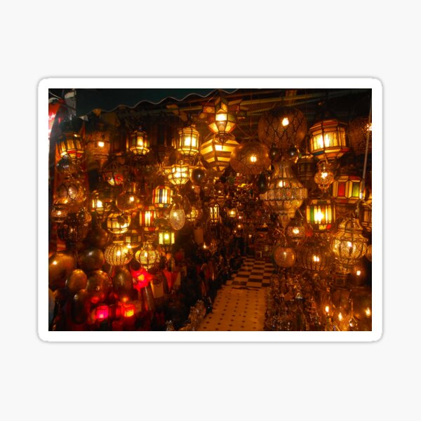 Moroccan lights Sticker