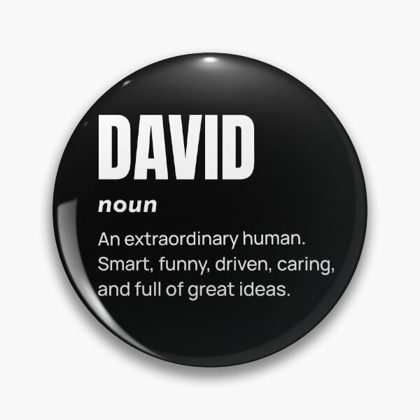 Item preview, David Definition - David Gift - Gift for David designed and sold by alancrapopod.