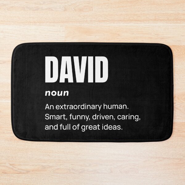 Item preview, David Definition - David Gift - Gift for David designed and sold by alancrapopod.