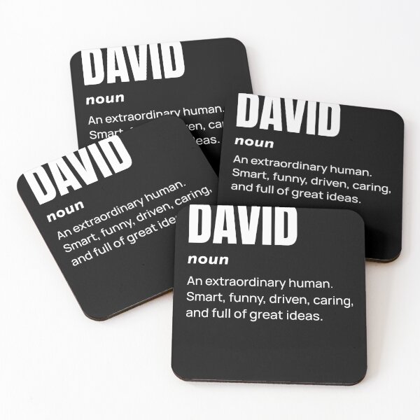 Item preview, David Definition - David Gift - Gift for David designed and sold by alancrapopod.
