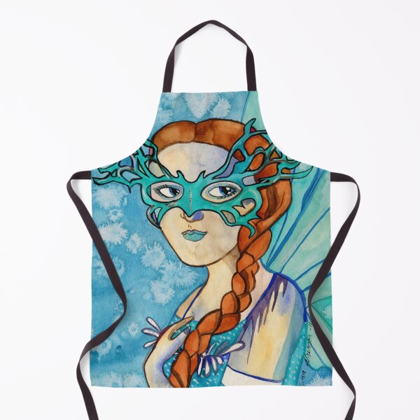 Item preview, Fairy Masquerade - Turquoise designed and sold by Niina Niskanen.