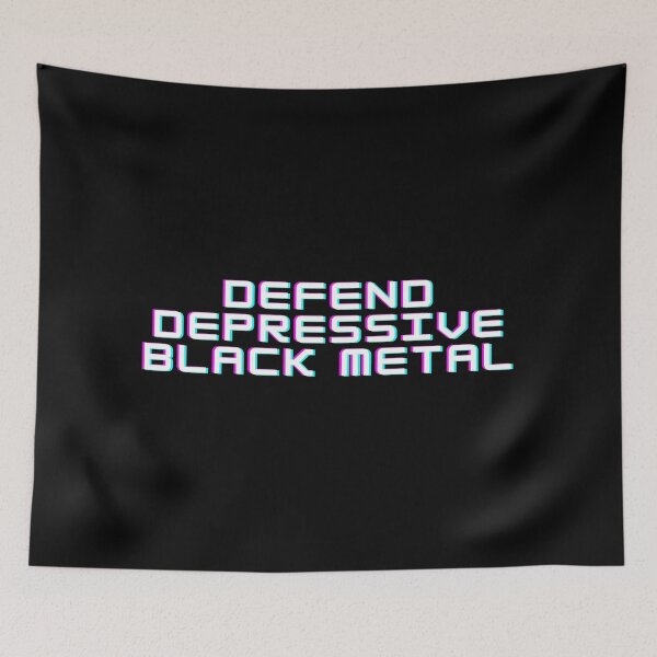 Item preview, Defend Depressive Black Metal designed and sold by musicenjoyer.