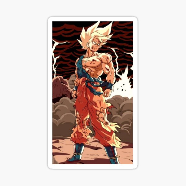 Goku Dragon Ball Z Pegatina