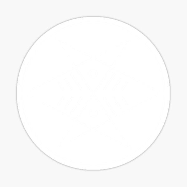 Crop Circle Design Sticker