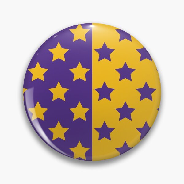 Item preview, Purple & Gold Crazy Stars designed and sold by OddPop.
