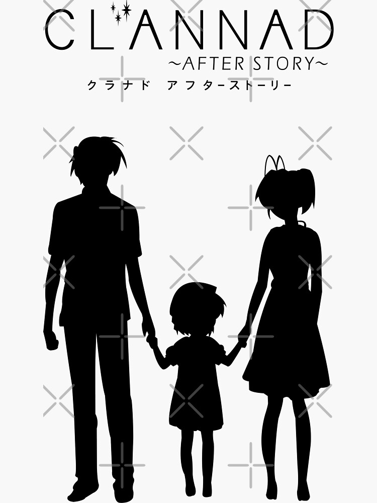 Clannad/Clannad: After Story - Okazaki Family Sticker for Sale by