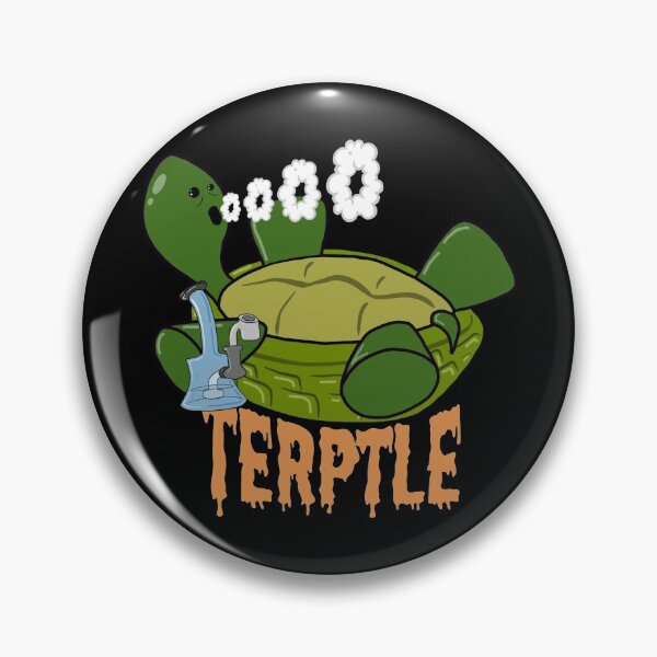 Item preview, Terptle the stoner turtle - Marijuana THC Concentrates Dabs Wax Hash Rosin  designed and sold by YomeHayin.