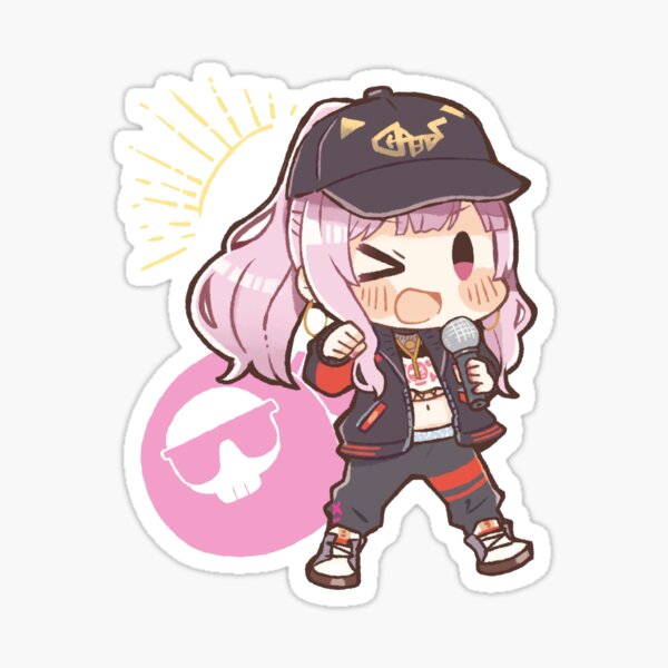 Mori Calliope Drip - Hololive VTuber Sticker