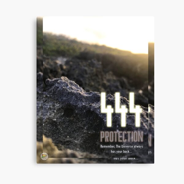 Angel Number 444- Protection Canvas Print