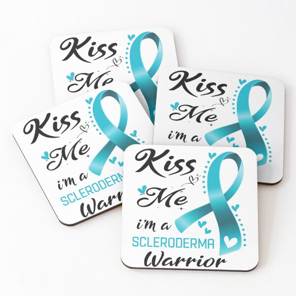 Item preview, Kiss Me I'm A Scleroderma Warrior designed and sold by hvoid41.