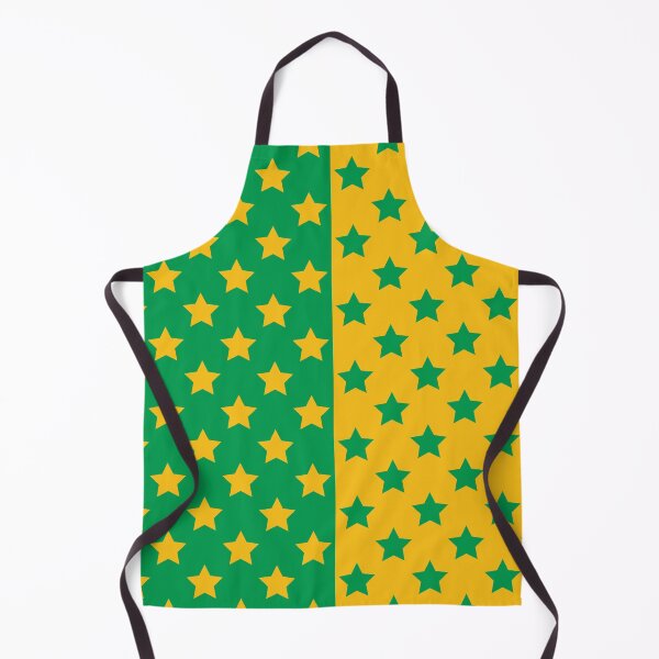 Item preview, Green & Gold Crazy Stars designed and sold by OddPop.