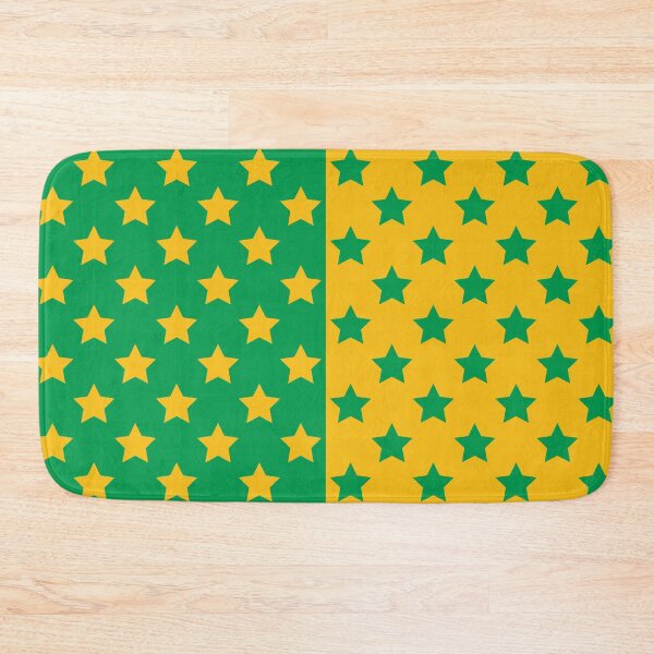 Item preview, Green & Gold Crazy Stars designed and sold by OddPop.
