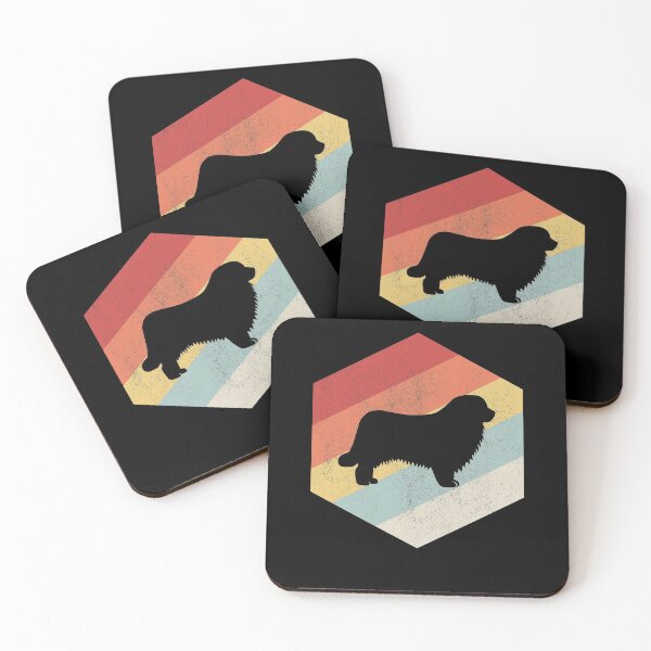 Item preview, newfoundland dog art retro vintage newfoundland gift designed and sold by alaechamlal.