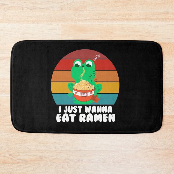 Item preview,  Frog,Leaves Ramen, Funny Croaker Design Gift For Caecilian Lover Boyfriend designed and sold by Rassitni.
