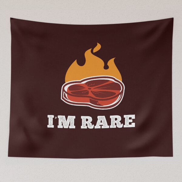 Item preview, I'm Rare Steak Funny Grilling Fathers Day BBQ Meat Pitmaster designed and sold by gkao.
