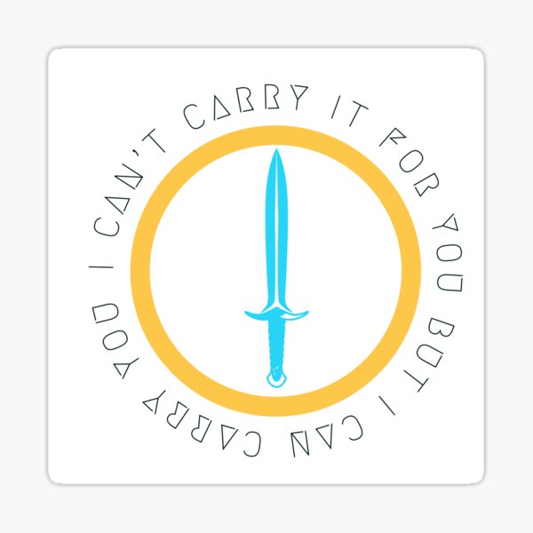 Artikel-Vorschau von Sam und Frodo One Ring Graphic, designt und verkauft von tinysmolnerd.