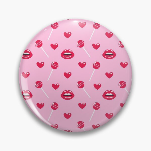 Item preview, Red lips Lollipop heart designed and sold by j3world.
