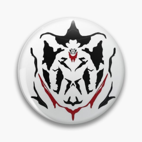 Item preview,  Black / Red Rorschach test designed and sold by mcac1d.