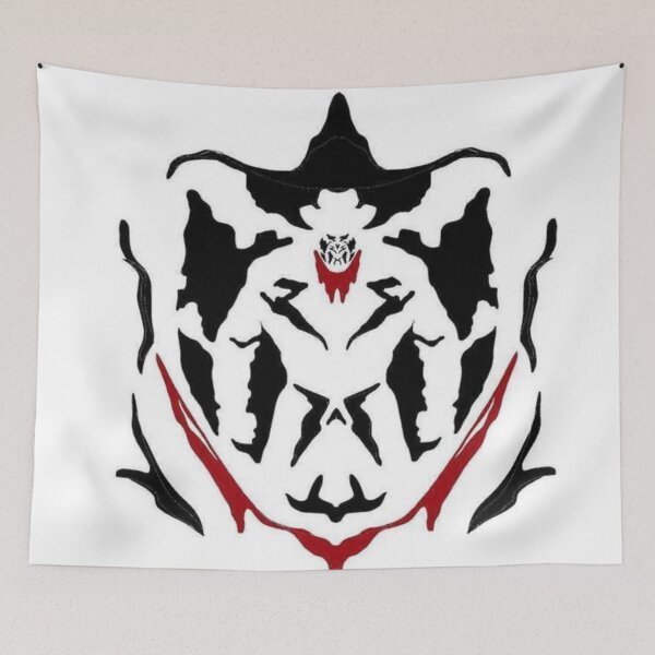 Item preview,  Black / Red Rorschach test designed and sold by mcac1d.