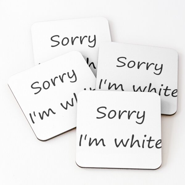 Item preview, Sorry I'm white designed and sold by MikeyIceTees.