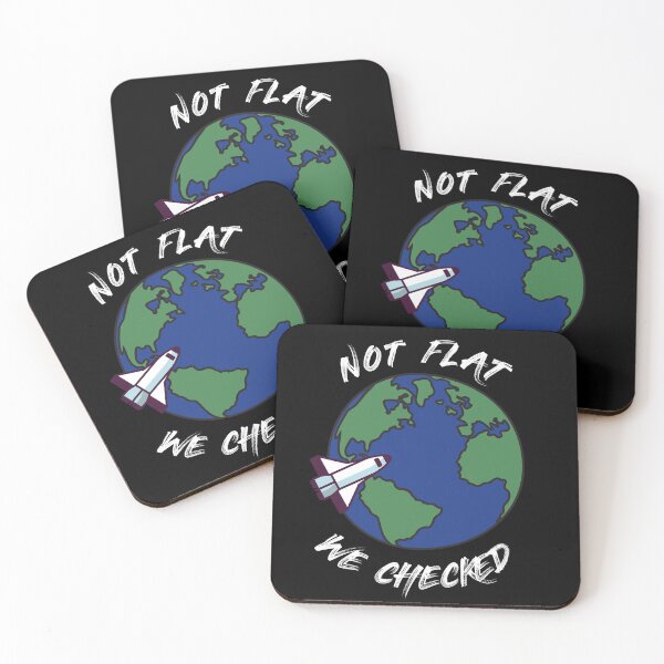 Item preview, Not Flat We Checked designed and sold by smittysdesigns.