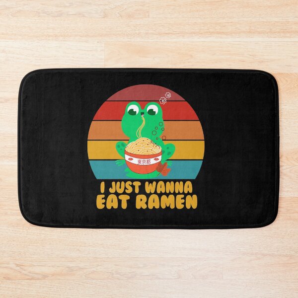 Item preview,  Frog,Leaves Ramen, Funny Croaker Design Gift For Caecilian Lover Boyfriend designed and sold by Rassitni.