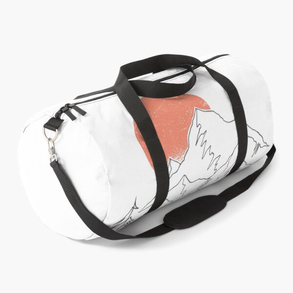 CONTINUOUS LINE LANDSCAPE Duffle Bag