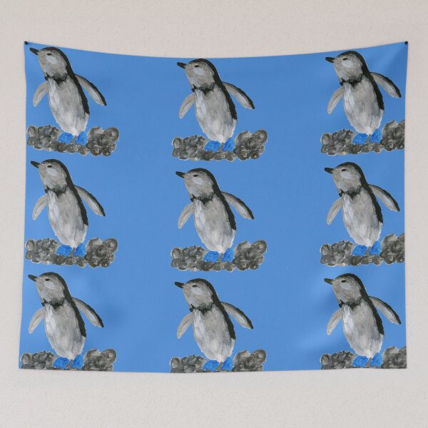 Item preview, Penguin Blue Foot designed and sold by HealingArtsReachingKids (HARK).