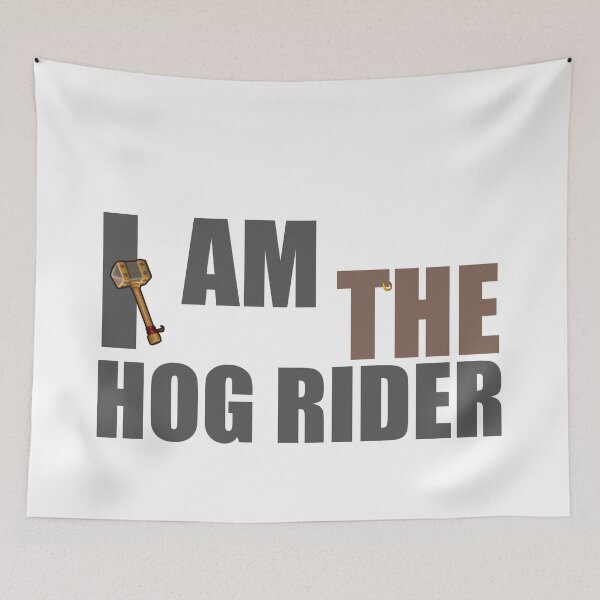 Item preview, I Am The Hog Rider CR to clash that royal designed and sold by IbdArt Design.