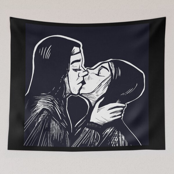 Item preview, monjas besándose designed and sold by SIRAKIRI.