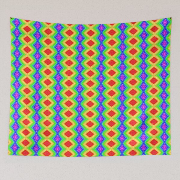 Item preview, Ultra Bright Diamond Stripes  designed and sold by Amanda1775.