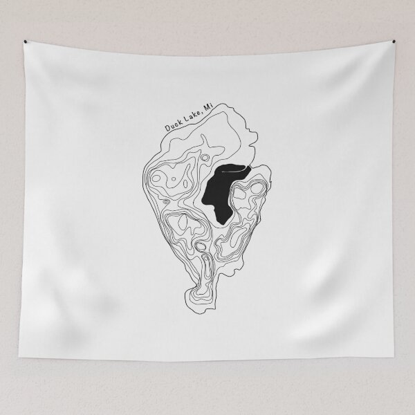 Item preview, Duck Lake Michigan  designed and sold by The Water Nerd.