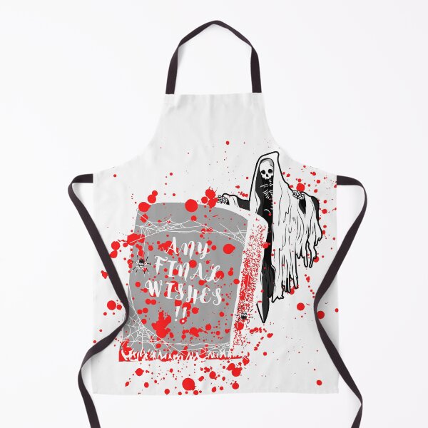 Item preview, Red and White Vintage Horror Any Final Wishes !!   designed and sold by Red-ElYoubi.