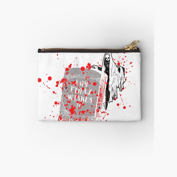 Item preview, Red and White Vintage Horror Any Final Wishes !! designed and sold by Red-ElYoubi.