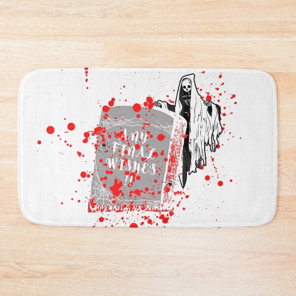 Item preview, Red and White Vintage Horror Any Final Wishes !! designed and sold by Red-ElYoubi.