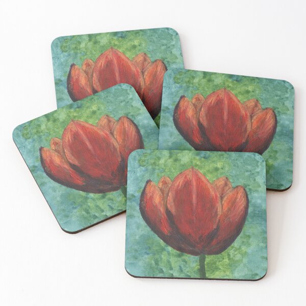 Item preview, Red Tulip 5 designed and sold by Jan Palmer.