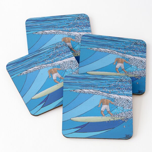 Item preview, Headless Surfer - Classic Wave Series 2 - #ReoSurf Art designed and sold by David Bell.