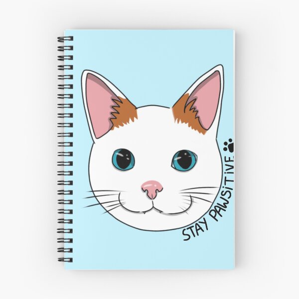 Item preview, Stay pawsitive - cat designed and sold by Mandalis Shop.